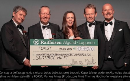 Birra FORST raccoglie 109.950 euro, interamente devoluti in beneficenza