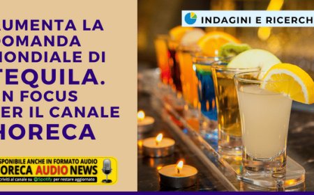 Aumenta la domanda mondiale di tequila. Un focus per il canale Horeca