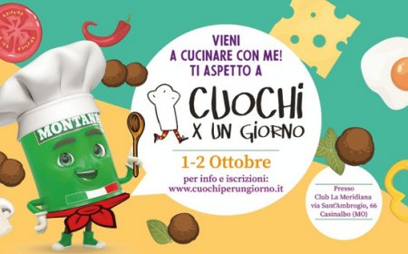 Montana è sponsor di “Cuochi per un giorno”, il festival nazionale per piccoli chef