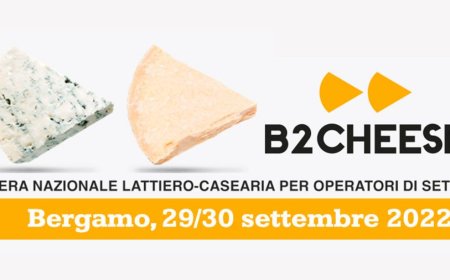 Dal 29 al 30 settembre 2022 - Fiera di Bergamo - B2Cheese