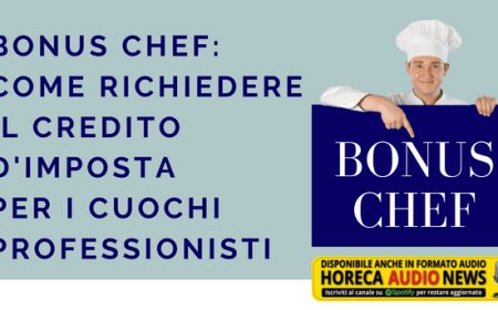 Bonus Chef: come richiedere il credito d'imposta per i cuochi professionisti