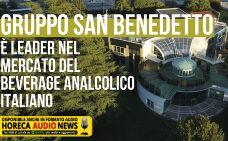 Gruppo San Benedetto è leader nel mercato del beverage analcolico italiano