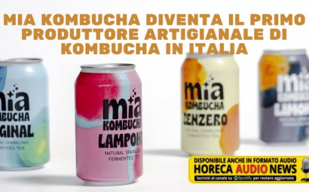 MIA Kombucha diventa il primo produttore artigianale di kombucha in Italia