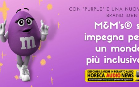 Con "Purple" e una nuova brand identity M&M's® si impegna per un mondo più inclusivo