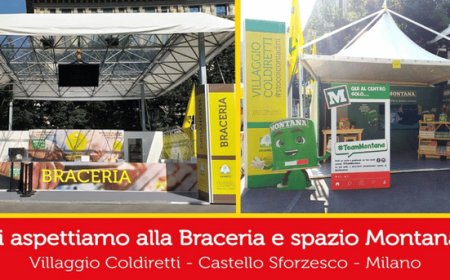 Montana main sponsor del “Villaggio Coldiretti”