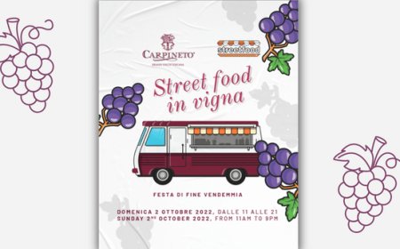 la festa di fine vendemmia nella Tenuta del Vino Nobile di Carpineto