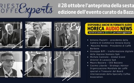 Trieste Coffee Experts: il 28 ottobre l'anteprima della sesta edizione dell'evento curato da Bazzara