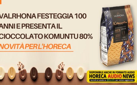 Valrhona festeggia 100 anni e presenta il cioccolato Komuntu 80%, novità per l'Horeca