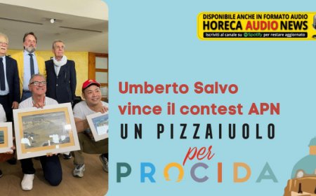 Umberto Salvo vince il contest APN "Un Pizzaiuolo per Procida"