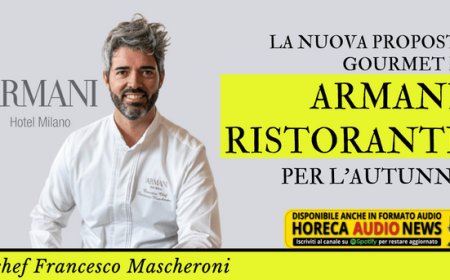 La nuova proposta gourmet di Armani/Ristorante per l’autunno
