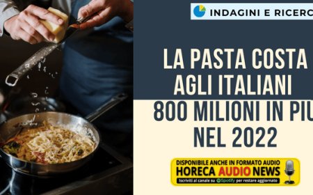 La pasta costa agli italiani 800 milioni in più nel 2022