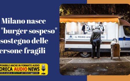 A Milano nasce il "burger sospeso" a sostegno delle persone fragili