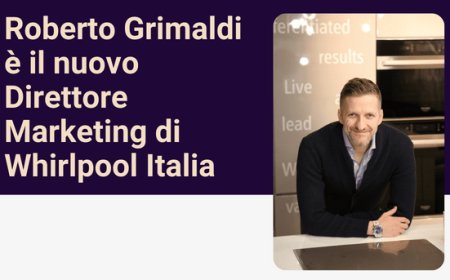 Roberto Grimaldi è il nuovo Direttore Marketing di Whirlpool Italia