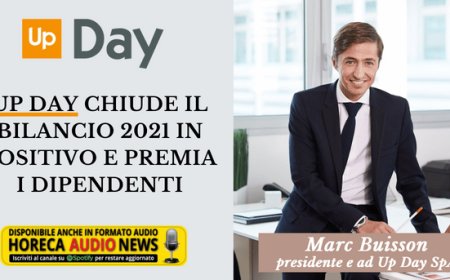 Up Day chiude il bilancio 2021 in positivo e premia i dipendenti