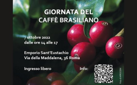 La giornata dedicata al Caffè Brasiliano, il 7 ottobre a Roma