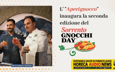 L'"Aperignocco" inaugura la seconda edizione del SorrentoGnocchiDay