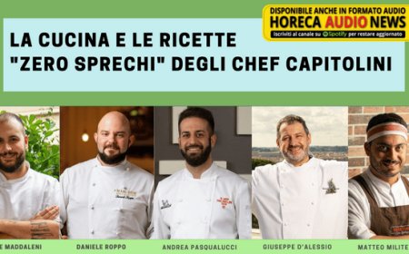 La cucina e le ricette "zero sprechi" degli chef capitolini
