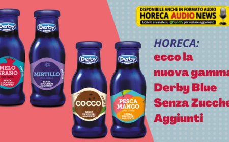 Horeca: ecco la nuova gamma Derby Blue Senza Zuccheri Aggiunti