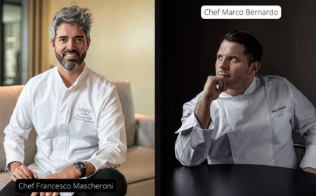 Armani/Ristorante: cena a quattro mani con Francesco Mascheroni e Marco Bernardo