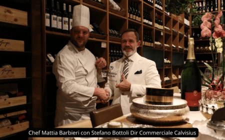 Calvisius nomina Enoteca Centrale e il suo executive Chef Mattia Barbieri Brand Ambassador ufficiali