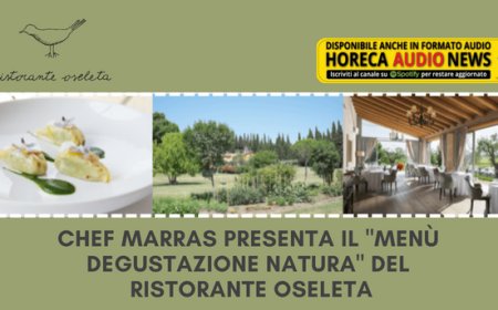 Chef Marras presenta il "Menù Degustazione Natura" del Ristorante Oseleta