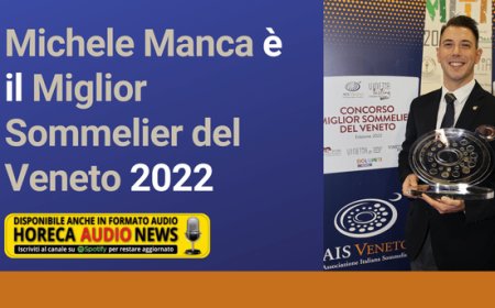 Michele Manca è il Miglior Sommelier del Veneto 2022