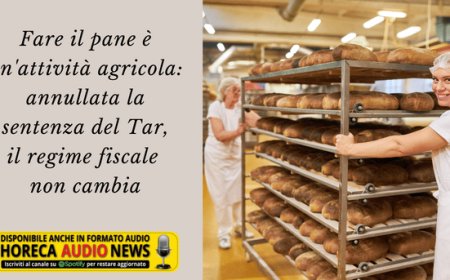 Fare il pane è un'attività agricola: annullata la sentenza del Tar, il regime fiscale non cambia