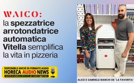 Waico: la spezzatrice arrotondatrice automatica Vitella semplifica la vita in pizzeria