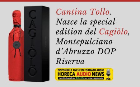 Cantina Tollo. Nasce la special edition del Cagiòlo, Montepulciano d’Abruzzo DOP Riserva
