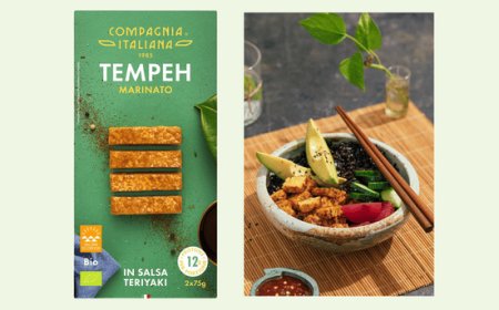 Compagnia Italiana presenta il Tempeh marinato in salsa teriyaki