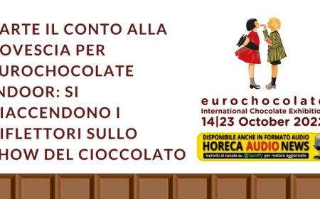 Parte il conto alla rovescia per Eurochocolate Indoor: si riaccendono i riflettori sullo show del cioccolato