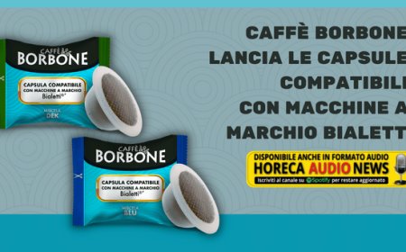 Caffè Borbone lancia le capsule compatibili con macchine a marchio Bialetti®