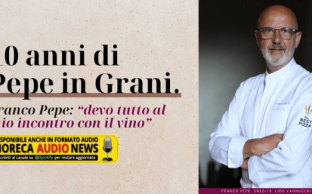 10 anni di Pepe in Grani. Franco Pepe: “devo tutto al mio incontro con il vino”