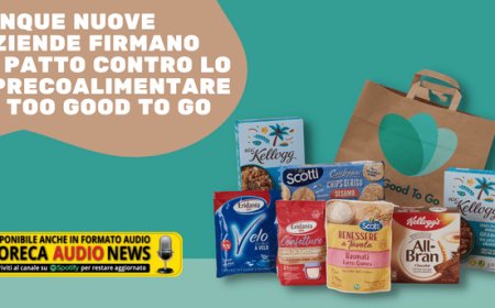 Cinque nuove aziende firmano il Patto contro lo Spreco Alimentare di Too Good To Go