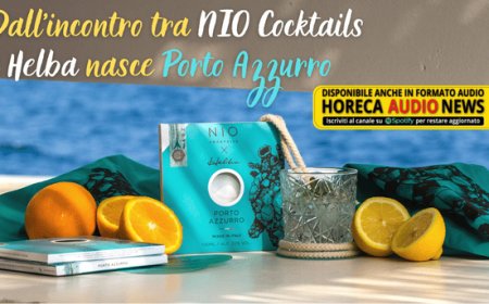 Dall’incontro tra NIO Cocktails e Helba nasce Porto Azzurro