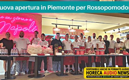 Nuova apertura in Piemonte per Rossopomodoro