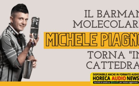 Il barman molecolare Michele Piagno torna "in cattedra"