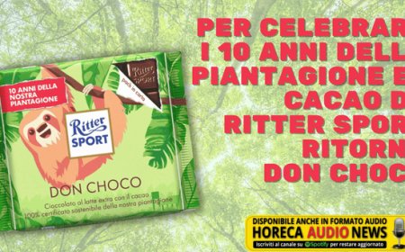 Per celebrare i 10 anni della piantagione El Cacao di Ritter Sport ritorna Don Choco