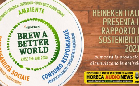 HEINEKEN Italia presenta il Rapporto di Sostenibilità 2021: aumenta la produzione diminuiscono le emissioni