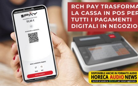 RCH Pay trasforma la cassa in POS per tutti i pagamenti digitali in negozio