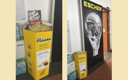 Ricola special partner della mostra di Escher a Firenze