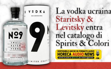 La vodka ucraina Staritsky & Levitsky entra nel catalogo di Spirits & Colori