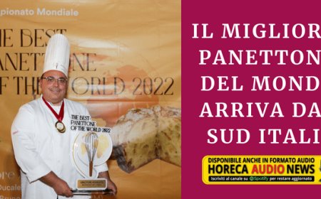 Il migliore panettone del mondo arriva dal Sud Italia