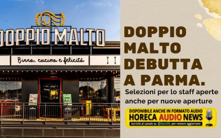 Doppio Malto debutta a Parma. Selezioni per lo staff aperte anche per nuove aperture
