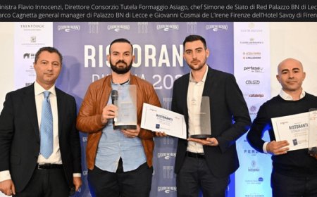 L’Asiago DOP premia l’alta qualità nella ristorazione