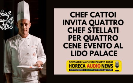 Chef Cattoi invita quattro chef stellati per quattro cene evento al Lido Palace