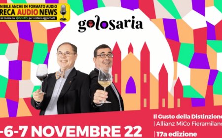 Dal 5 al 7 novembre torna Golosaria