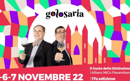 5,6,7 novembre 2022 - Golosaria, Allianz MiCo – Milano Convention Centre (MI)