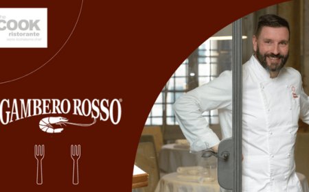 Il ristorante The Cook di Ivano Ricchebono conquista 2 forchette del Gambero Rosso
