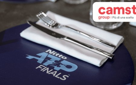 La ristorazione e il banqueting di Camst group alle Nitto ATP Finals 2022